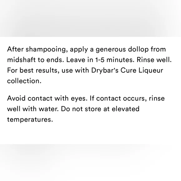 Drybar Cure Liqueur Shampoo and Conditioner with Gin Twist Curl Cream - Picture 6 of 15